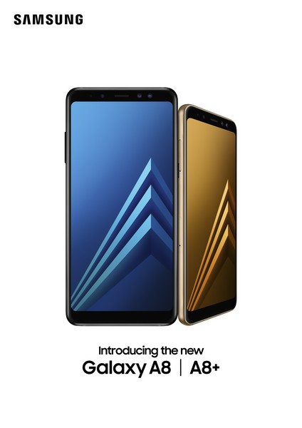 Samsung Introduces the Galaxy A8(2018) and A8Plus (2018) with Dual Front Camera, Large Infinity Display and Added Everyday Features